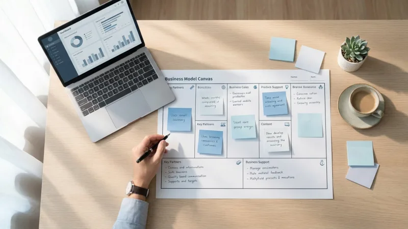 Business Model Canvas Guide: How to Map Your Business on a Single Page
