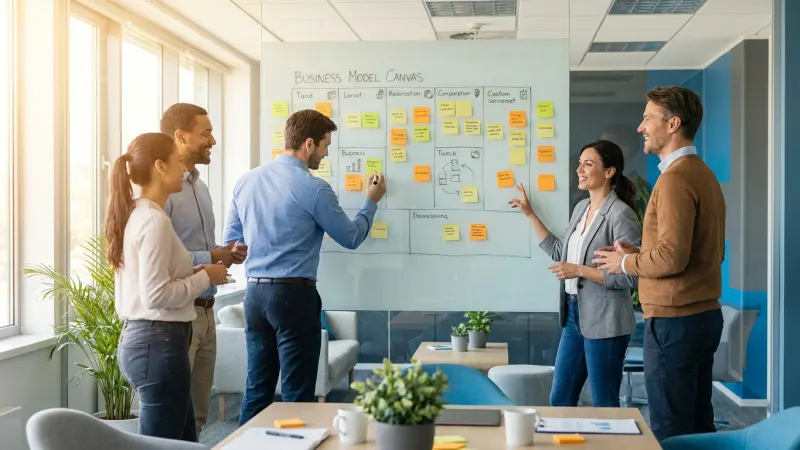 Business Model Canvas Guide: change Your Strategy into practical Insights